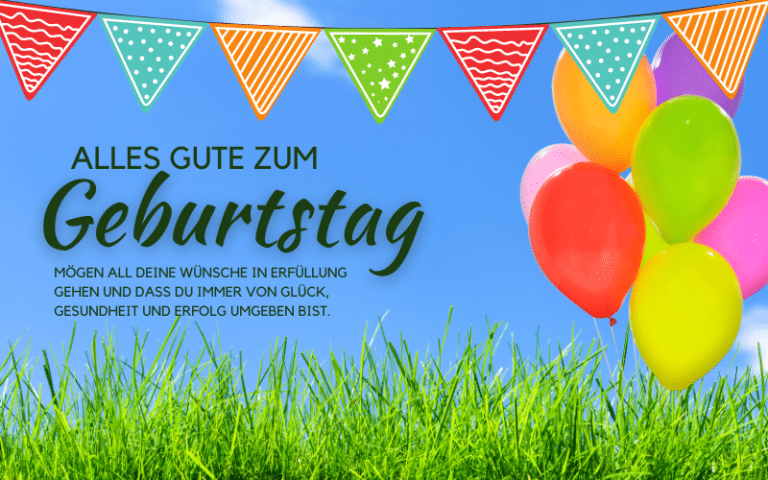 Alles Gute Zum Geburtstag Gedichte