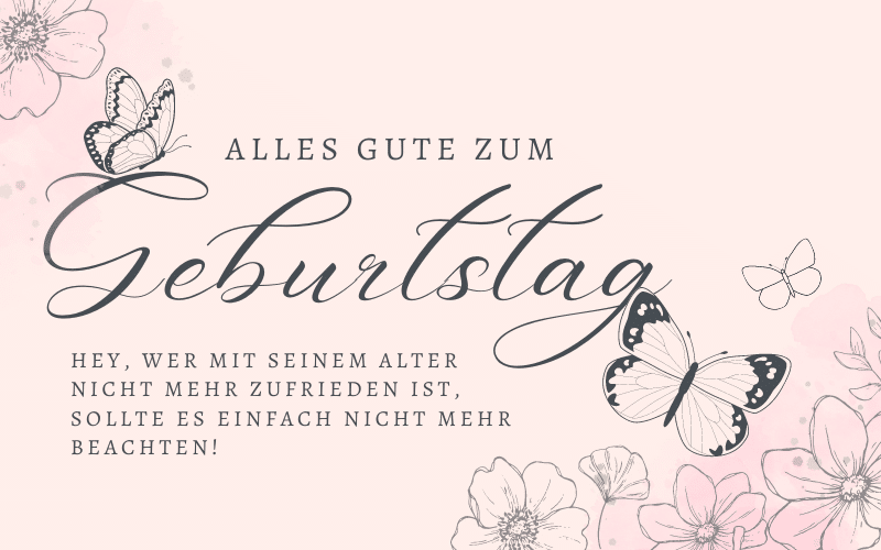 Alles Gute zum Geburtstag 50+ beste Sprüche mit Bildern