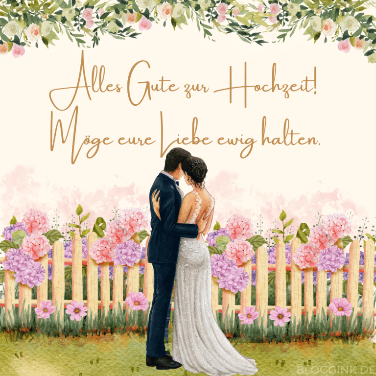 50 Glückwünsche zur Hochzeit Bloggink.de