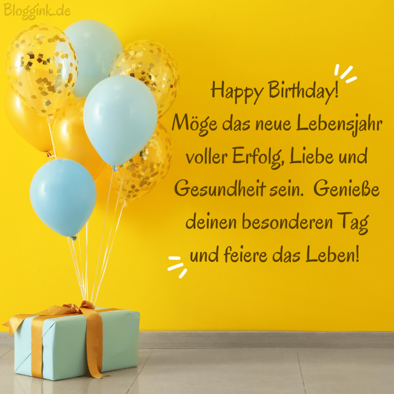 Geburtstagssprüche für alle Altersgruppen und Geschmäcker Bloggink.de