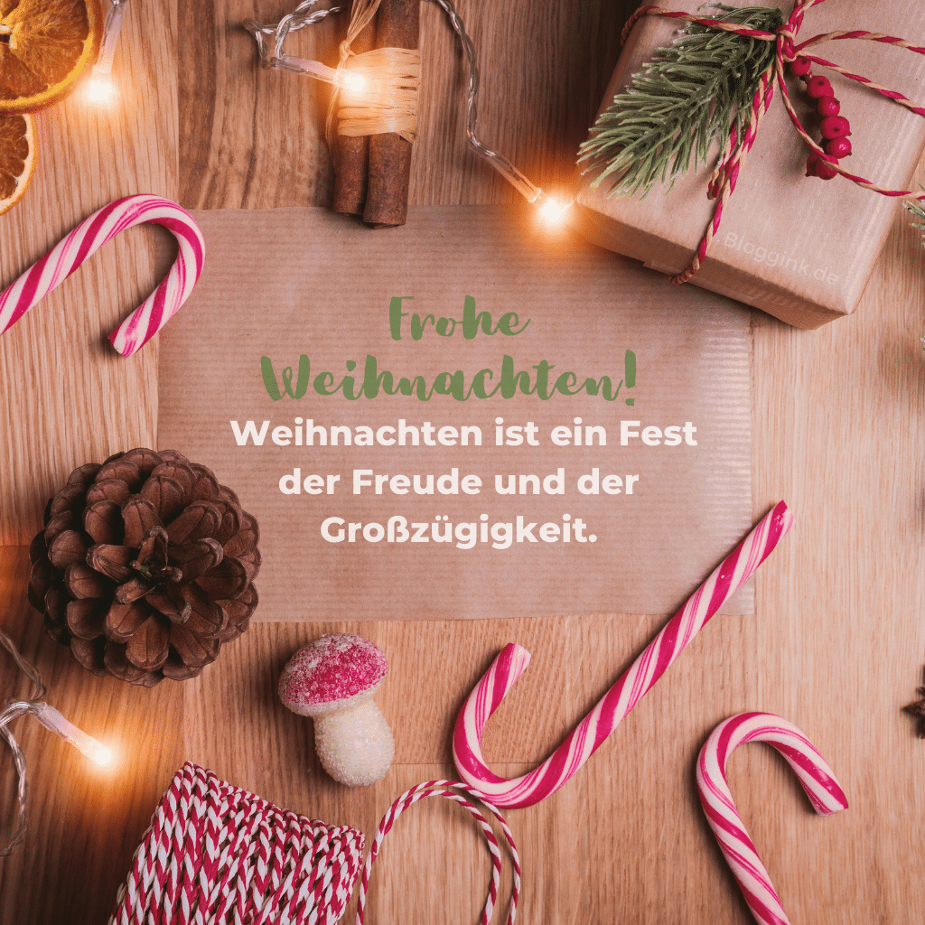 Weihnachtsbilder Frohe Weihnachten! Weihnachten ist ein Fest der Freude und der Großzügigkeit.Bloggink.de