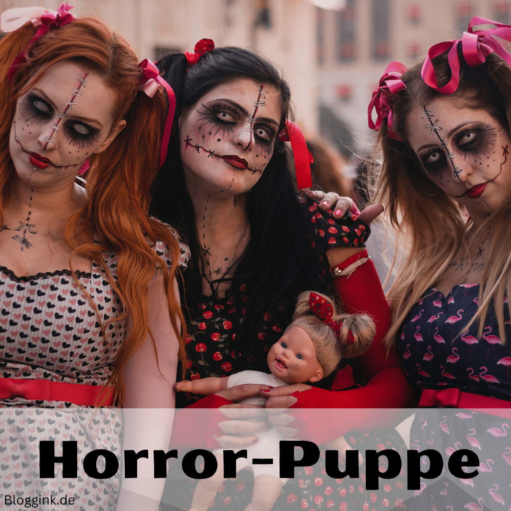 Halloween-Kostüme für Frauen Horror-Puppe Bloggink.de
