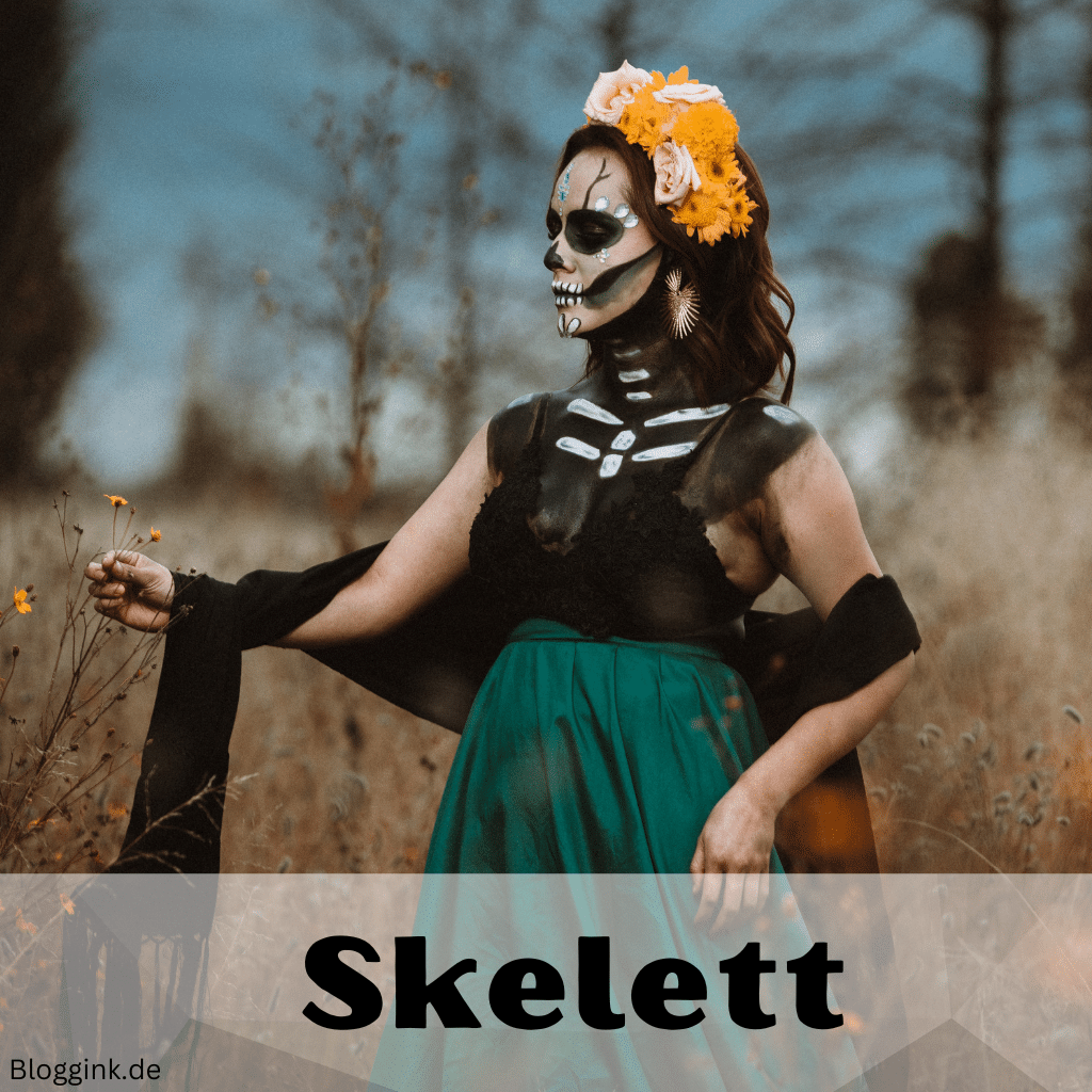 Halloween-Kostüme für Frauen Skelett Bloggink.de