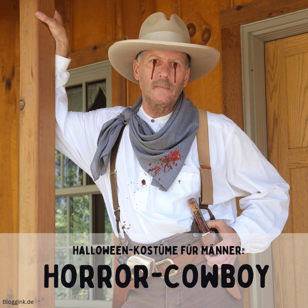 Halloween-Kostüme für Männer Horror-Cowboy Bloggink.de