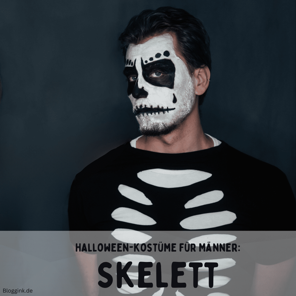 Halloween-Kostüme für Männer Skelett Bloggink.de