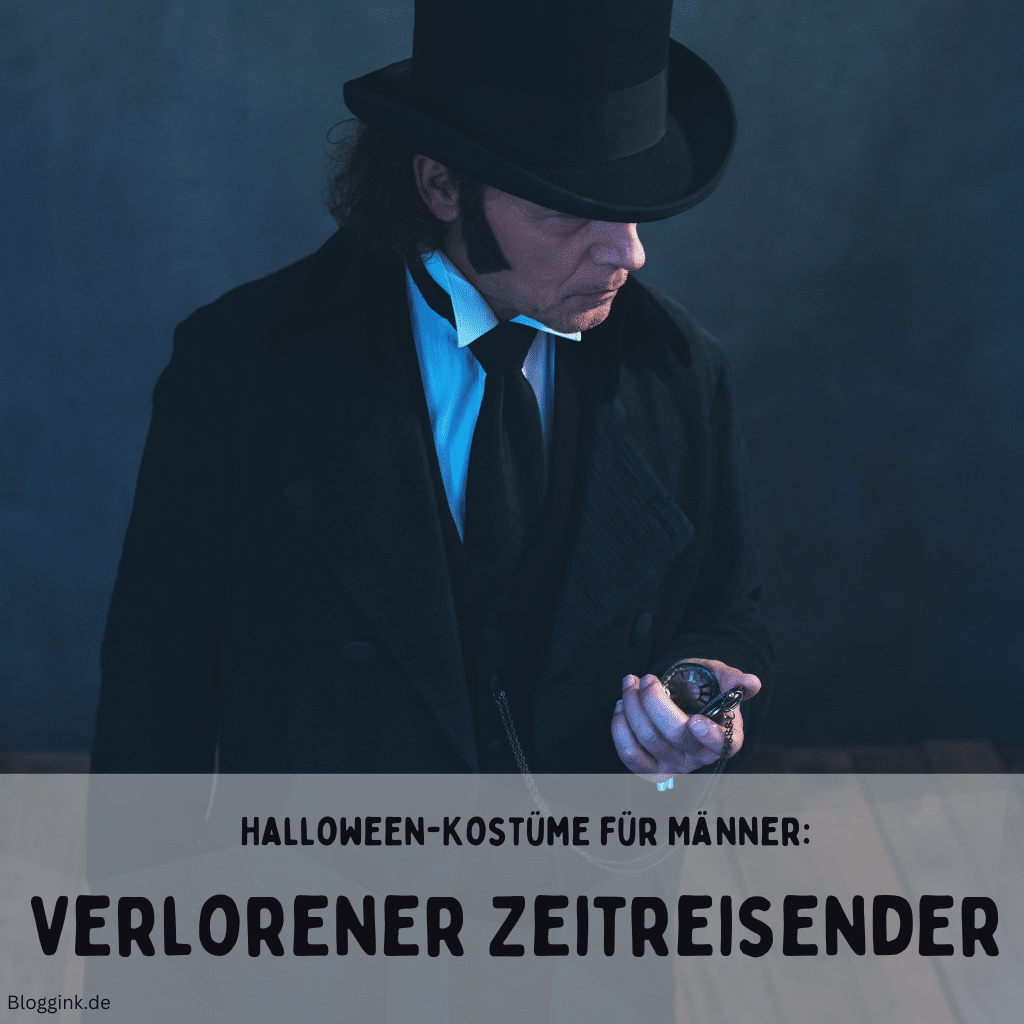Halloween-Kostüme für Männer Verlorener Zeitreisender Bloggink.de
