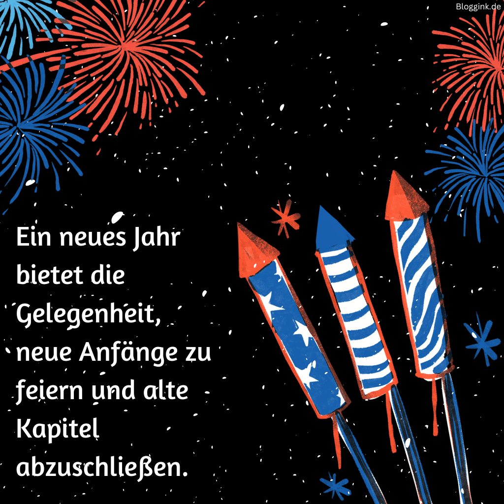 Silvester Bilder Ein neues Jahr bietet die Gelegenheit, neue Anfänge zu feiern und alte Kapitel abzuschließen.Bloggink.de