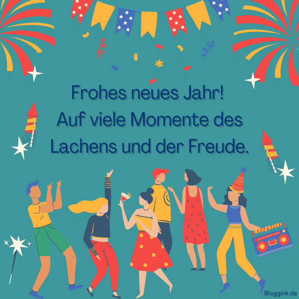 Silvester Bilder Frohes neues Jahr! Auf viele Momente des Lachens und der Freude.Bloggink.de