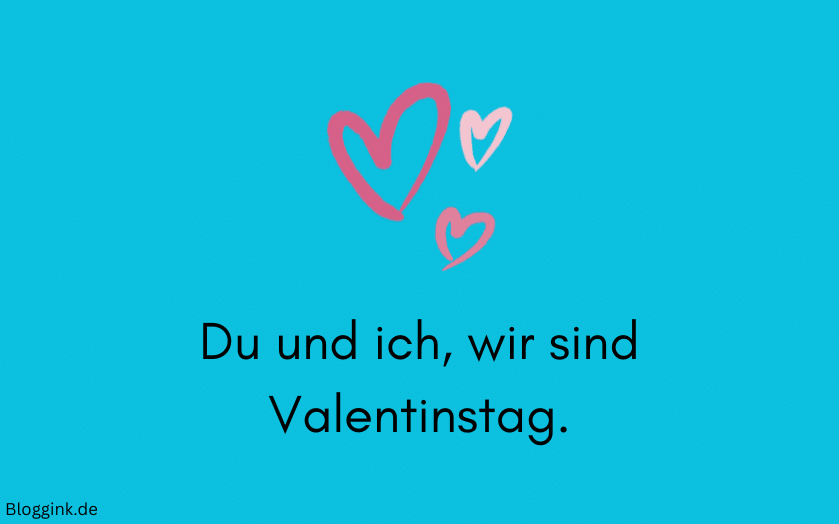 Valentinstags Bilder Du und ich, wir sind Valentinstag.Bloggink.de