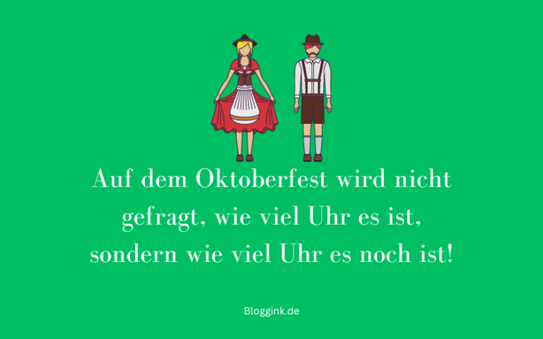Die besten OktoberfestSprüche für gute Stimmung Bloggink.de