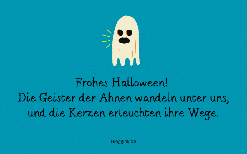 Halloween-GIFs Die Geister der Ahnen wandeln unter uns... Bloggink.de