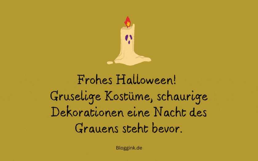 Halloween-GIFs Gruselige Kostüme, schaurige... Bloggink.de
