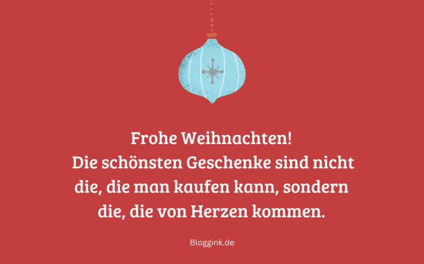Weihnachts-GIFs Die schönsten Geschenke sind nicht...Bloggink.de