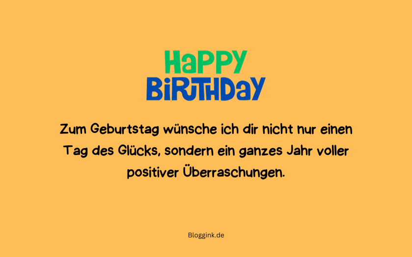 170 Geburtstagswünsche für besondere Menschen Zum Geburtstag wünsche ich dir nicht nur...Bloggink.de