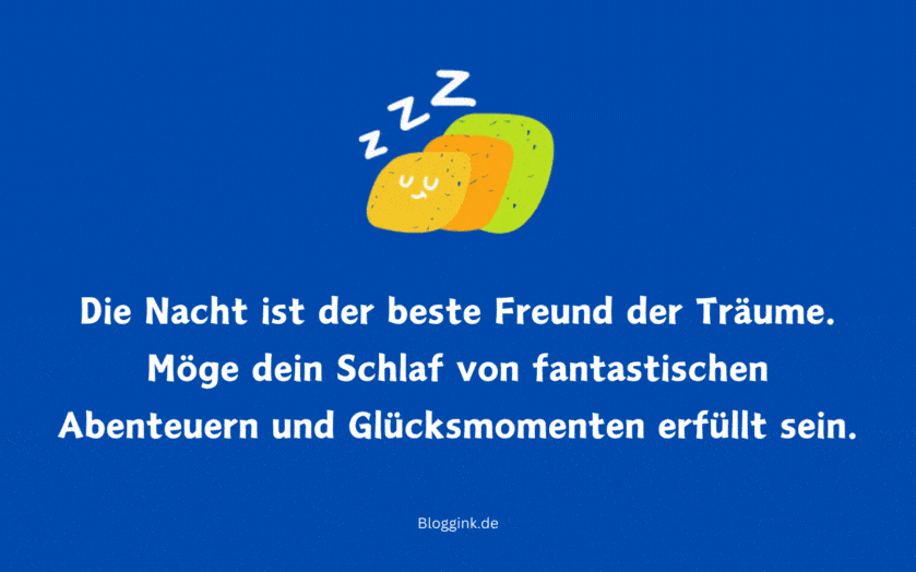 Guten Nacht-GIFs Die Nacht ist der beste Freund...Bloggink.de