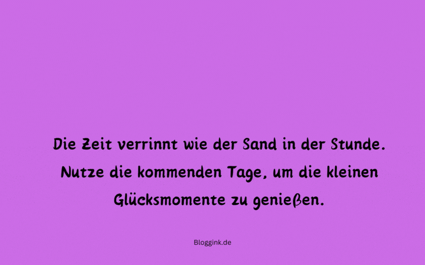 Silvester-GIFs Die Zeit verrinnt wie der Sand...Bloggink.de