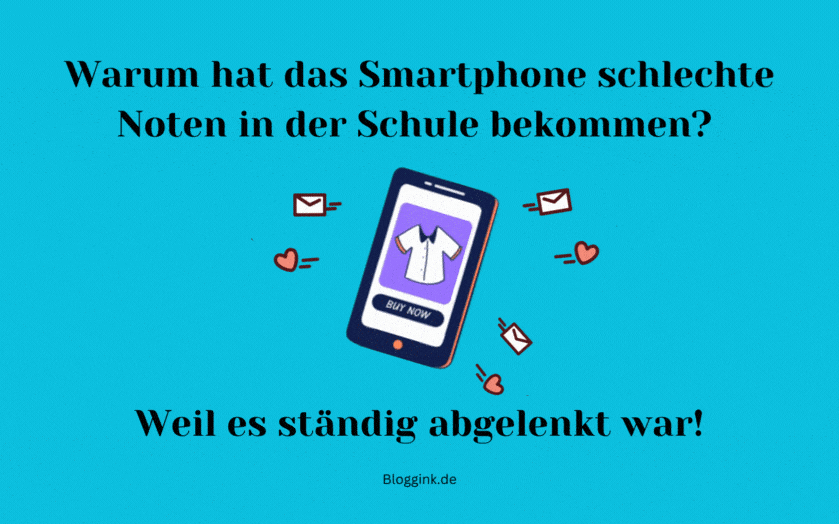 Witzige GIFs Warum hat das Smartphone schlechte Noten in der Schule bekommen...Bloggink.de
