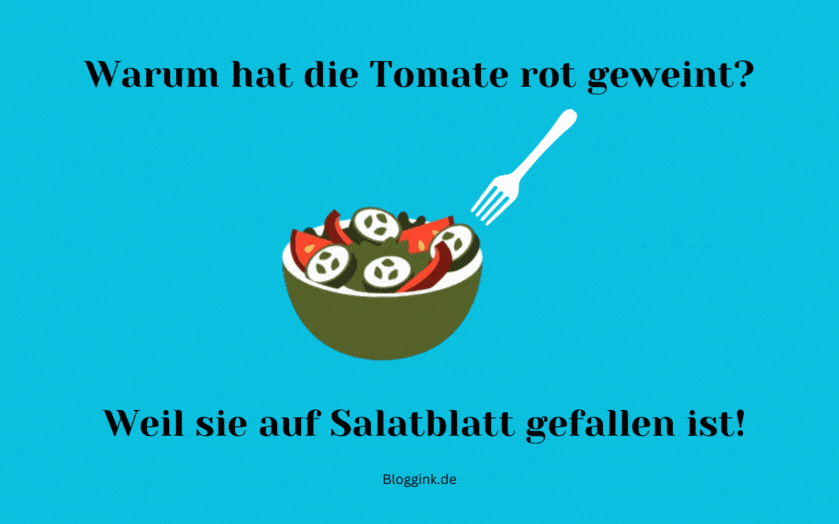Witzige GIFs Warum hat die Tomate rot geweint...Bloggink.de