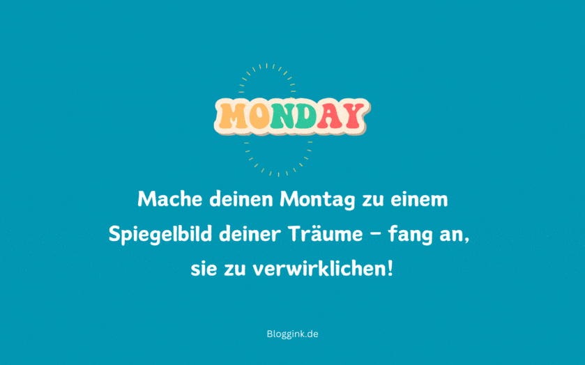 Montag-GIFs Mache deinen Montag zu einem....Bloggink.de