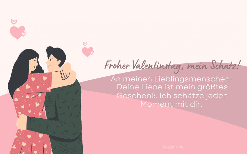 Valentinstag Bilder An meinen Lieblingsmenschen Deine Liebe ist.....Bloggink.de