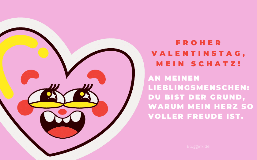 Valentinstag Bilder An meinen Lieblingsmenschen Du bist...Bloggink.de