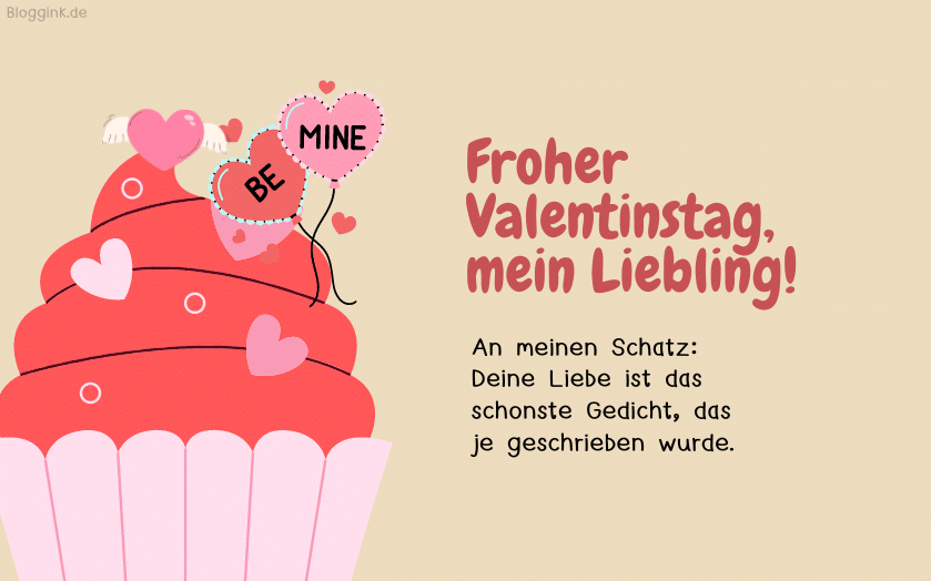 Valentinstag Bilder An meinen Schatz Deine Liebe ist das schönste Gedicht...Bloggink.de
