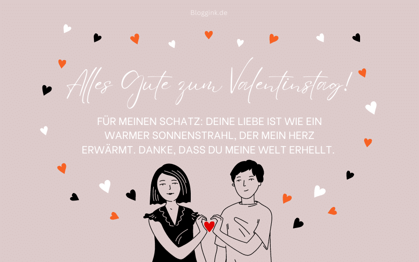 Valentinstag Bilder Für meinen Schatz Deine Liebe ist wie ein warmer...Bloggink.de