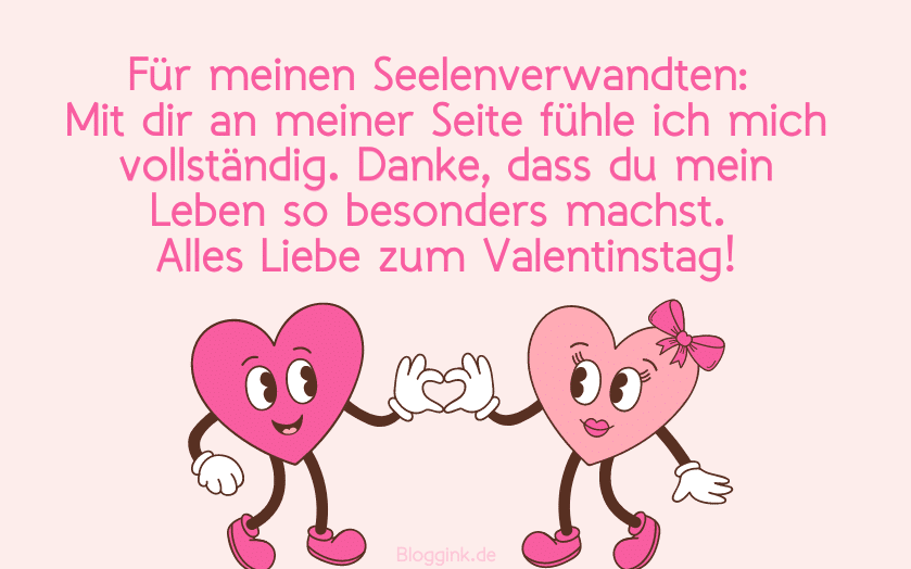 Valentinstag Bilder Für meinen Seelenverwandten Mit dir an meiner Seite...Bloggink.de