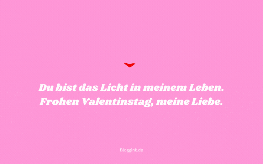 Valentinstag GIFs Du bist das Licht in meinem Leben...Bloggink.de