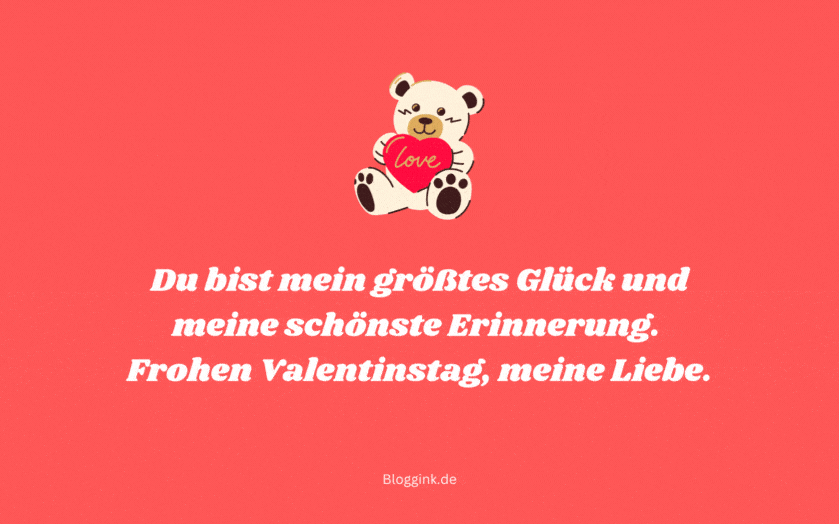 Valentinstag GIFs Du bist mein größtes Glück und...Bloggink.de