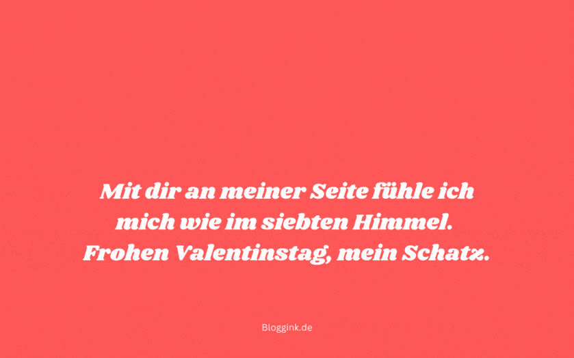 Valentinstag GIFs Mit dir an meiner Seite fühle ich...Bloggink.de 