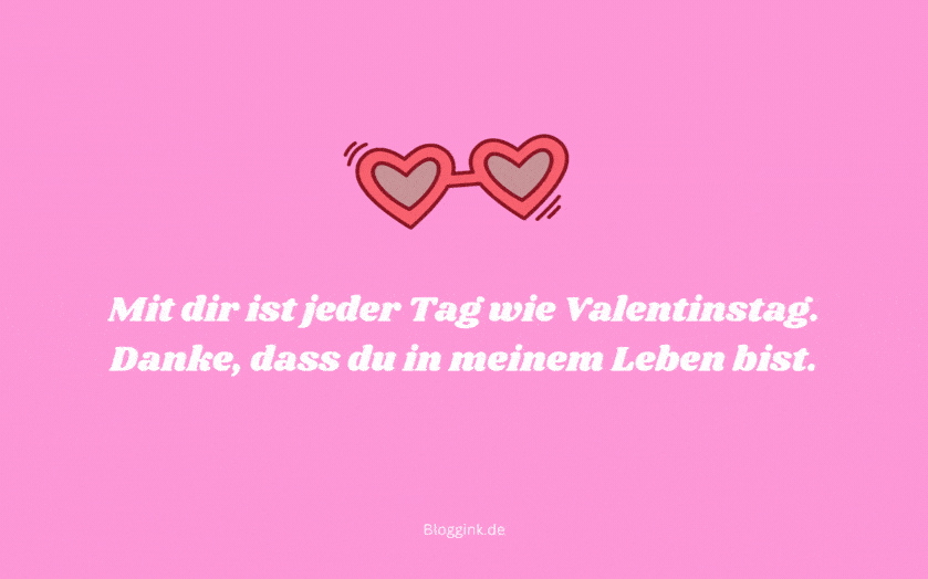 Valentinstag GIFs Mit dir ist jeder Tag wie Valentinstag...Bloggink.de